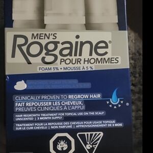 Men's Hair Regrowth Treatment - White and Blue